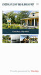 Mobile Screenshot of chocolatechipbb.com
